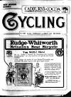 Cycling Wednesday 01 March 1911 Page 1