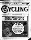 Cycling Wednesday 12 July 1911 Page 1