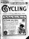 Cycling Wednesday 01 November 1911 Page 1