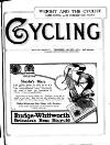 Cycling Thursday 13 November 1913 Page 1