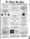 Boston Spa News Friday 10 October 1884 Page 1