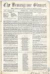 Bromsgrove Gleaner Saturday 01 September 1855 Page 1