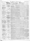 Nantwich, Sandbach & Crewe Star Saturday 24 November 1888 Page 1