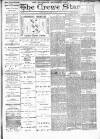 Nantwich, Sandbach & Crewe Star Saturday 12 January 1889 Page 1