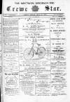 Nantwich, Sandbach & Crewe Star Friday 19 June 1891 Page 1