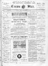 Nantwich, Sandbach & Crewe Star Friday 11 December 1891 Page 1