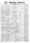 Dewsbury Chronicle and West Riding Advertiser Saturday 15 October 1881 Page 1