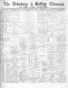 Dewsbury Chronicle and West Riding Advertiser Saturday 03 October 1885 Page 1