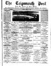 Teignmouth Post and Gazette Friday 23 April 1886 Page 1