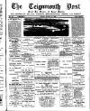 Teignmouth Post and Gazette Friday 13 August 1886 Page 1