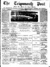 Teignmouth Post and Gazette Friday 07 January 1887 Page 1