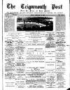 Teignmouth Post and Gazette Friday 18 February 1887 Page 1