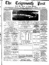Teignmouth Post and Gazette Friday 18 March 1887 Page 1