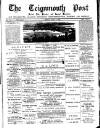 Teignmouth Post and Gazette Friday 03 June 1887 Page 1