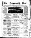 Teignmouth Post and Gazette Friday 06 January 1888 Page 1