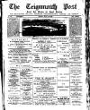 Teignmouth Post and Gazette Friday 22 June 1888 Page 1
