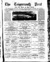 Teignmouth Post and Gazette Friday 03 August 1888 Page 1