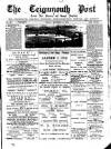 Teignmouth Post and Gazette Friday 21 December 1888 Page 1