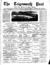 Teignmouth Post and Gazette Friday 01 February 1889 Page 1