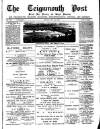 Teignmouth Post and Gazette Friday 24 May 1889 Page 1