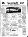 Teignmouth Post and Gazette Friday 22 November 1889 Page 1