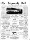 Teignmouth Post and Gazette Friday 20 December 1889 Page 1