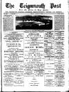 Teignmouth Post and Gazette Friday 08 August 1890 Page 1