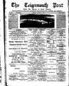 Teignmouth Post and Gazette Friday 09 January 1891 Page 1
