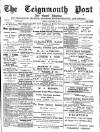 Teignmouth Post and Gazette Friday 19 January 1900 Page 1