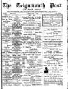 Teignmouth Post and Gazette Friday 22 June 1906 Page 1