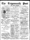 Teignmouth Post and Gazette Friday 02 October 1908 Page 1