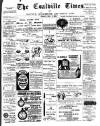 Coalville Times Friday 03 November 1899 Page 1