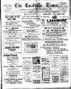 Coalville Times Friday 26 November 1909 Page 1