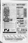 Kilmarnock Standard Friday 03 December 1993 Page 64