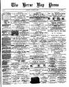 Herne Bay Press Saturday 04 October 1884 Page 1