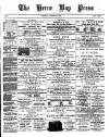 Herne Bay Press Saturday 18 October 1884 Page 1