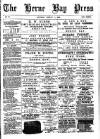 Herne Bay Press Saturday 13 February 1886 Page 1