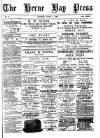 Herne Bay Press Saturday 27 March 1886 Page 1