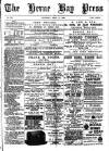 Herne Bay Press Saturday 17 April 1886 Page 1