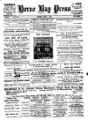 Herne Bay Press Saturday 01 April 1893 Page 1