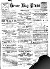 Herne Bay Press Saturday 09 July 1898 Page 1
