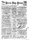 Herne Bay Press Saturday 24 February 1900 Page 1