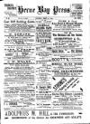 Herne Bay Press Saturday 17 March 1900 Page 1