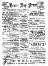 Herne Bay Press Saturday 22 December 1900 Page 1