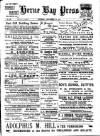 Herne Bay Press Saturday 21 September 1901 Page 1