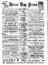 Herne Bay Press Saturday 26 October 1901 Page 1