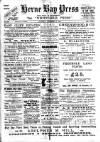 Herne Bay Press Saturday 05 November 1904 Page 1