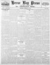 Herne Bay Press Saturday 24 October 1914 Page 1