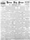 Herne Bay Press Saturday 20 November 1915 Page 1