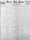Herne Bay Press Saturday 22 January 1916 Page 1